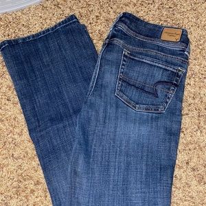 Women’s bootcut American eagle jeans